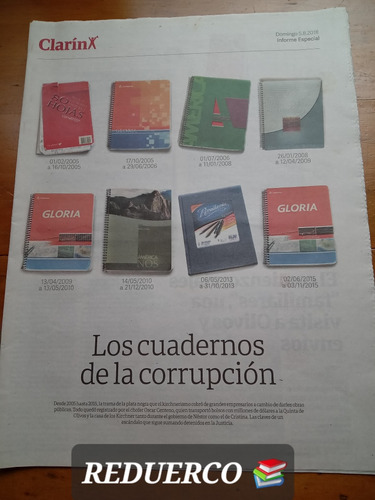 Los Cuadernos De La Corrupción Clarín Informe Especial 2018