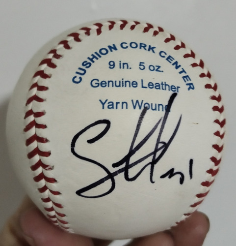 Pelota Autografiada Salvador Pérez 