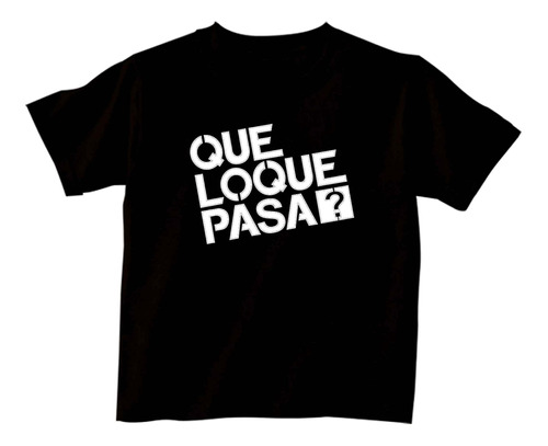 Remeras Infantiles Eruca Sativa Lo Que |de Hoy No Pasa| 5 V