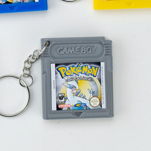 Llavero Pokemon Cartucho Game Boy 