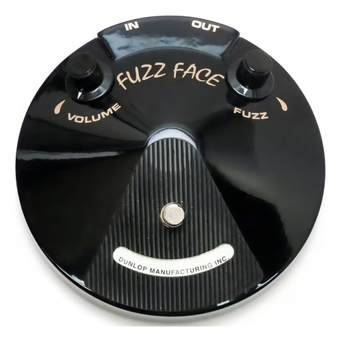 Pedal Jim Dunlop Joe Bonamassa Fuzz Face Jbf3bjsd Color Negro