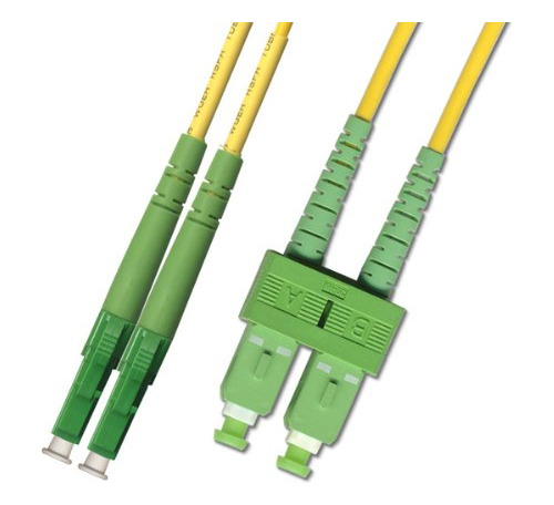 Cable De Fibra Optica Duplex Monomodo 3m (9/125) - Lc/apc A