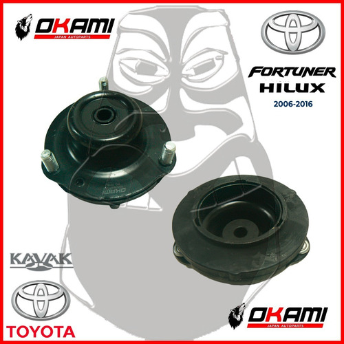 Base Amortiguador Delantera Toyota Fortuner Hilux 2006-2016