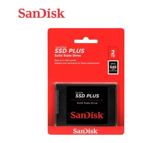 SanDisk SSD Plus SSD interno - SATA III 6 Gb/s. 2.57 mm. até
