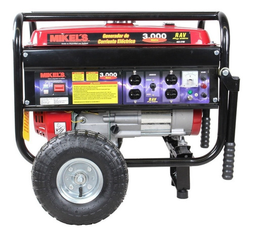 Generador Corriente Electrica 2700 Watts 6.5 Hp Mikels