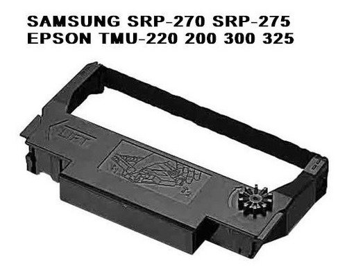 Pack 4 Cintas Tikeras Epson/samsung/bemat Tmu/srp Erc-38/30