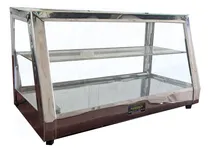 Comprar Calentador Exhibidor Vitrina Empanada Vidrio Plano 0.7 Metro