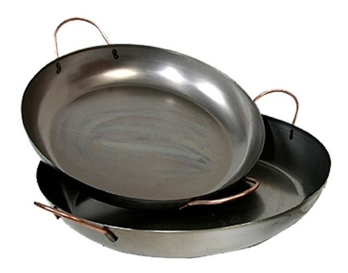 Imagen 1 de 3 de Paellera Chapa 28cm Gastronomica Chapa Con Asas B2