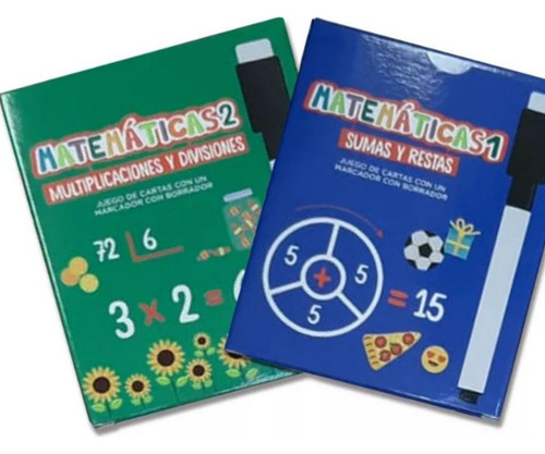 Cartas Didácticas Educativas Aprendo Sumas Restas Matemátic