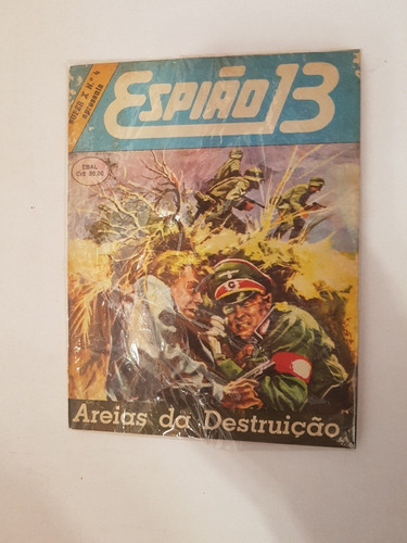 Espião 13 - Super X  Nº 4 - Ebal 