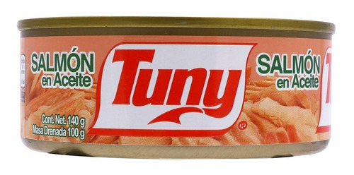 Salmon En Aceite Tuny Lata 140gr 5 Pack Ipg