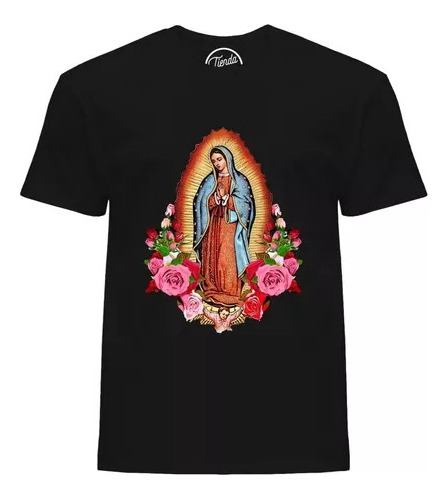 Playera México Virgen De Guadalupe Virgencita T-shirt