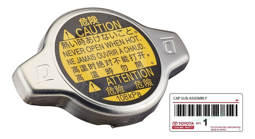 Tapa Radiador Toyota Fortuner Original 16401-31650 1.1 Lbs