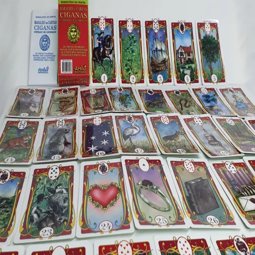 BARALHO DE CARTAS CIGANAS LENORMAND - ARTHA, Bacacheri Online