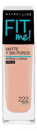 Base de maquillaje Maybelline Fit Me! matte + poreless 128 warm nude 30 ml