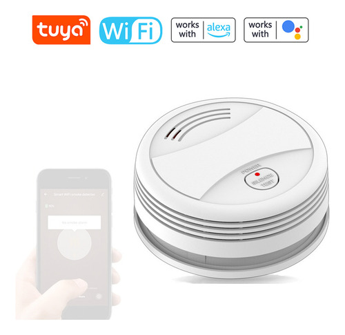 Detector Wifi Tuya Wifi Con Alarma Fotoeléctrica Tuya Sensor