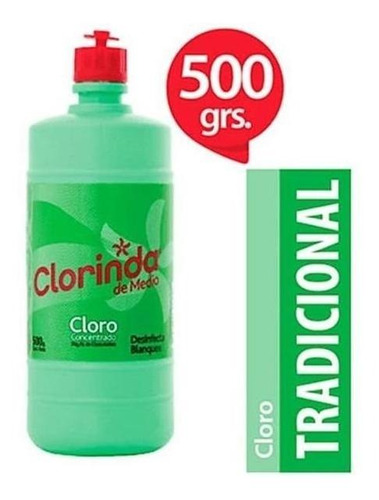 Cloro Clorinda Concentrado 500 Grs Pack X 7 Unidades / S8022