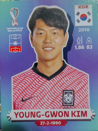 Lamina Album Mundial Qatar 2022 / Young Gwon Kim / Kor8