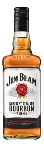 Caja De 12 Whisky Jim Beam White 750 Ml