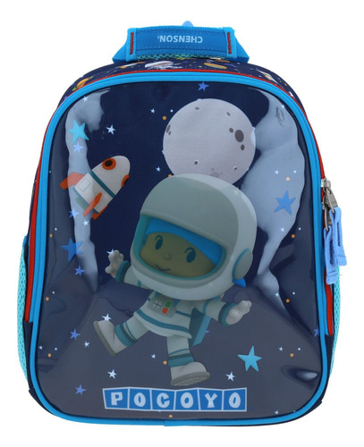 Mochila Pocoyo Astronauta Estampado Py65985 Kinder Chenson