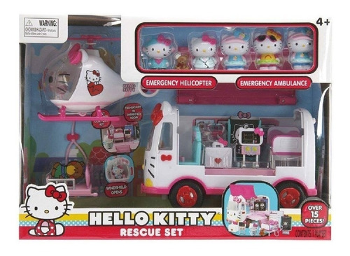 Hello Kitty Set De Rescate, Helicoptero