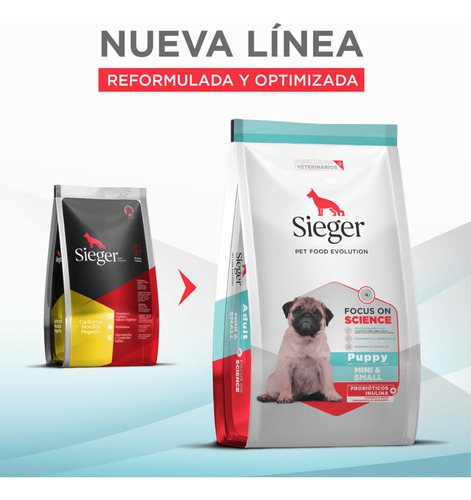 Sieger Puppy Mini And Small 3 Kg / Perros Cachorros Minis