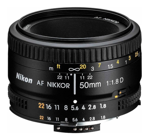 Imagen 1 de 4 de Lente Nikon Af Fx Nikkor 50mm F1.8d