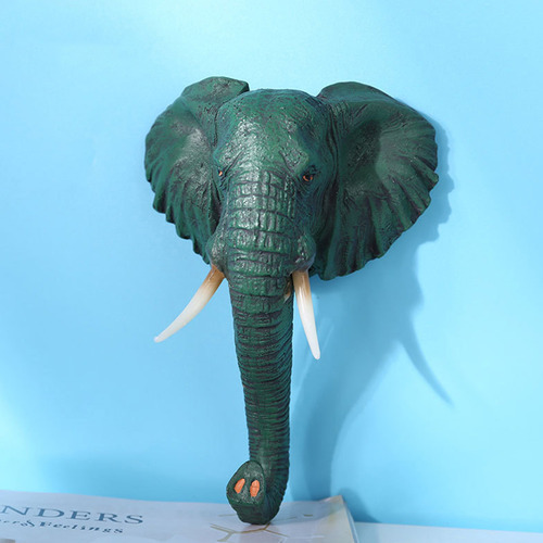 Gancho De Chave De Elefante Tridimensional, 2 Unidades