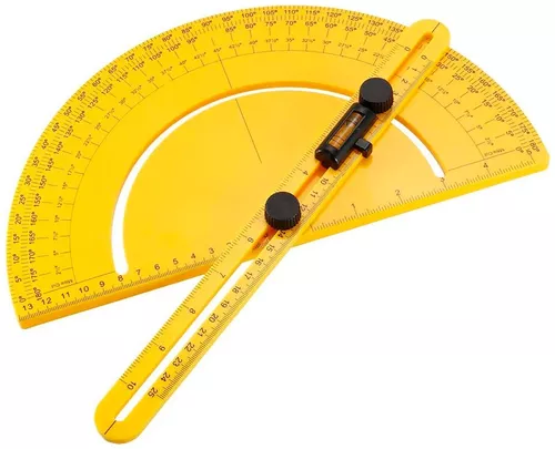 Transportador De Ángulos Protractor 2549-Circ — Ferretería Miranda