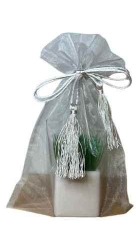 Bag 15x24 C/ Pingente Branco