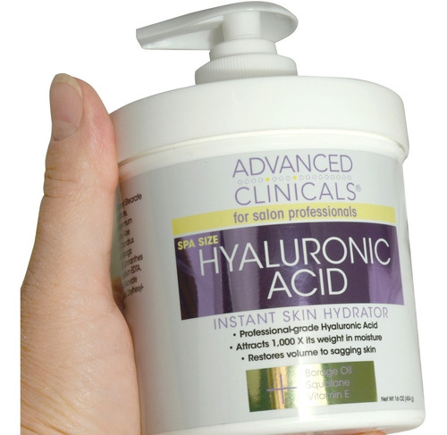 Advanced Clinicals Anti-aging Hyaluronic Acid