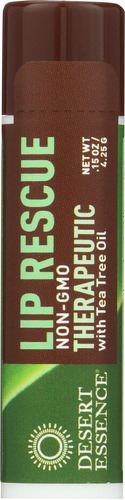 Desert Essence Árbol De Té Lip Rescue, 0.15 Oz