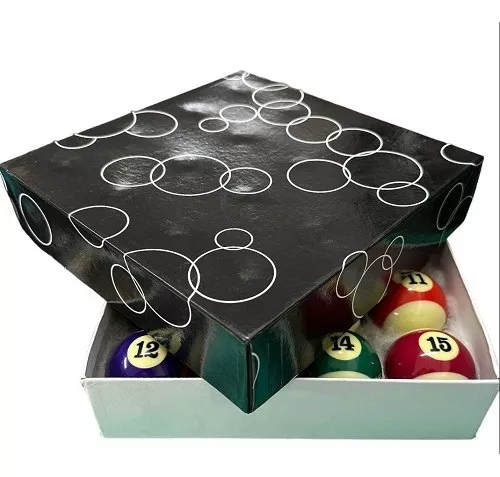 Jogo Bolas De Bilhar Sinuca Numeradas 52mm Snooker - Billiard - Bolas de  Sinuca / Bilhar - Magazine Luiza