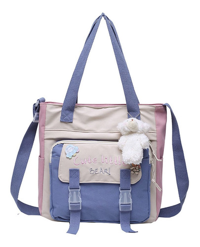 Mochila Kawaii Alfiler Accesorio Felpa Para Niña Linda Bolsa