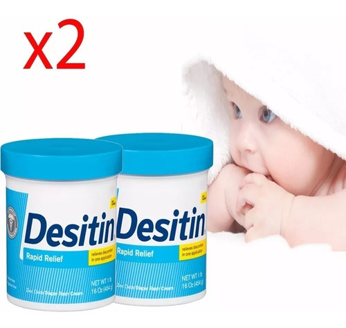 Desitin X2 Tarros Gigantes 2 Libras Antipañalitis Envio Hoy!