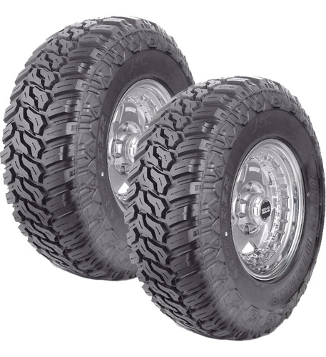 Paquete De 2 Llantas 33x12.5 R18 Antares Deep Digger 10c 118