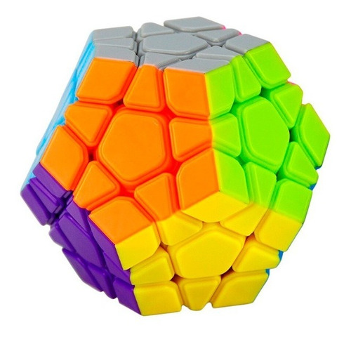 Imagen 2 de 3 de Cubo Mágico Yj Megaminx Yuhu Stickerless