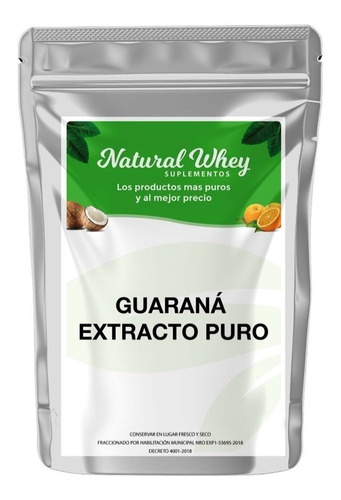 Guarana Extracto Puro 10 Gramos