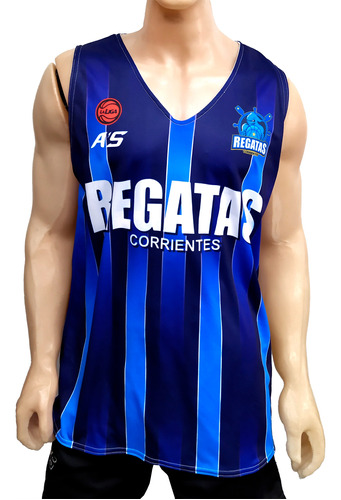 Musculosa Reversible Basquet Regatas Corrientes 20/21 A's