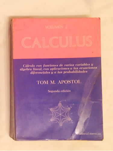 Calculus / Volumen 2 / Tom M. Apostol