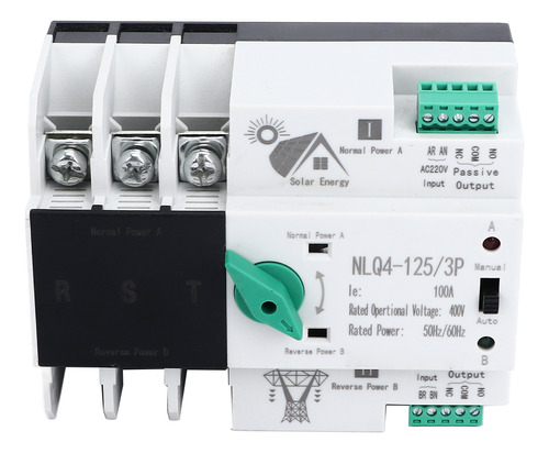 Selector Eléctrico: Transferencia De Energía Dual Ininterrum