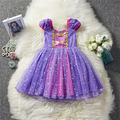 J Disfraz De Princesa De Rapunzel For Fiesta De Cumpleaños