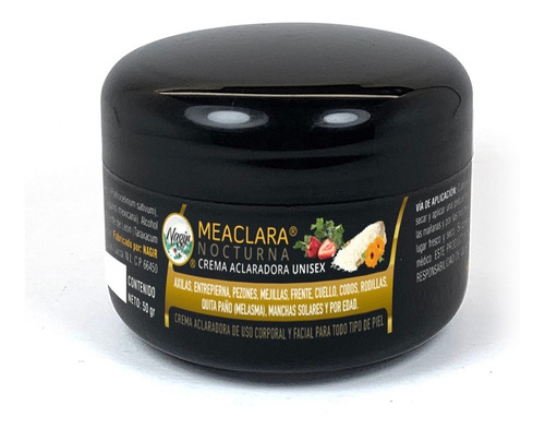 Crema Aclaradora Nocturna Axilas Codos Cuello Y Entrepierna