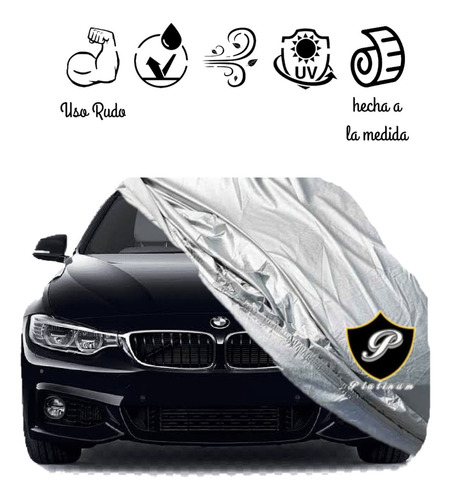 Protector /cubre Auto Bmw Serie 3 Afelpada Con Broche 2012