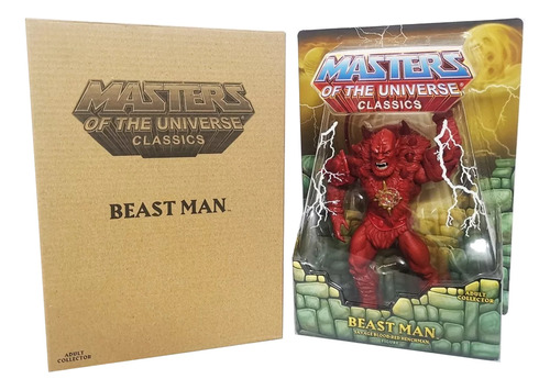 Motuc Beast Man Rojo Exclusivo Power-con Año 2015 Original