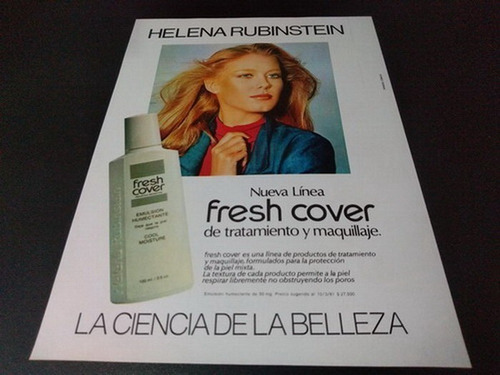 (pb902) Publicidad Clipping Fresh Cover Helena Rubinstein