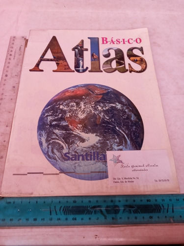 Atlas Básico Santillana Libro De Texto Primaria
