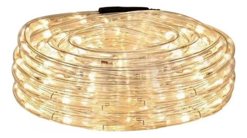 Manguera Led 5 Metros Flexible Navidad Silicona Calida 220v