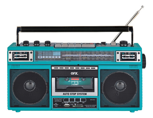 Radio Grabadora Con Casette J-230bt Usb,sd,casette,radio,bt