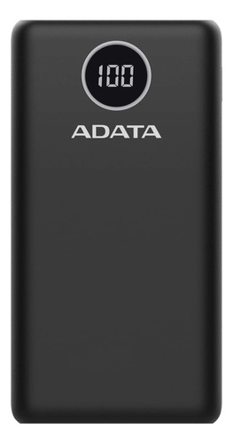 Adata Powerbank Batería Portátil Recargable P20000qcd Power